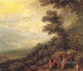 Rassemblement de Gitans dans le bois flamand Jan Brueghel l’Ancien